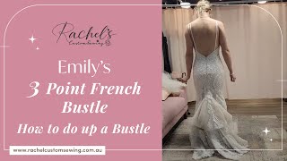 Emilys 3 point French bustle how to do up a Bustle [upl. by Dielle646]