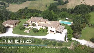 Outstanding Villa With Two Guest Houses and Land Near Rome [upl. by Roane]