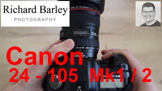 Canon 24105 Mk 1 Vs Canon 24105 Mk 2 [upl. by Gino7]