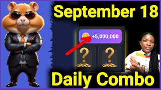 18 September Hamster Kombat Daily Combo Today  Hamster Kombat Daily Combo Today [upl. by Arymas]