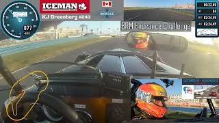 2024 Daytona Classic 24 BRM Endurance Challenge  Iceman [upl. by Kenelm]