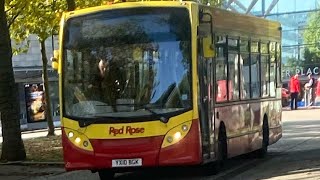 HOLD GEARS Red Rose Travel ADL Enviro200 50509 YX10 BGK on Route 100 [upl. by Yakcm]