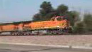 BNSF Light Power On The San Bernardino Sub In Placentia [upl. by Whitford]