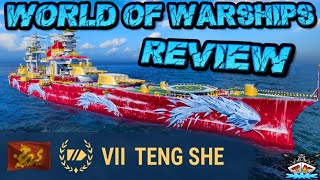 Teng She T7PABB quotSniper LOLquot Review⚓️ in World of Warships 🚢 [upl. by Auqinaj]