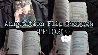 Book Annotations Flip Through 2  TFIOS by John Green [upl. by Corinna658]