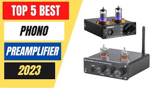 Top 5 Best Phono Preamplifier Review in 2023 [upl. by Anahsal]