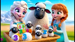 Counting Animals with Elsa and Moana Baa Baa Black Sheep Safari  Fun SingAlongquot [upl. by Enilatan238]