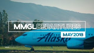 PLANE SPOTTING MAY 2018  Guadalajara Departures RWY28 GDLMMGL [upl. by Timi]