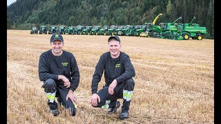 Loe og Lilleås har 18 John Deere maskiner [upl. by Keppel]