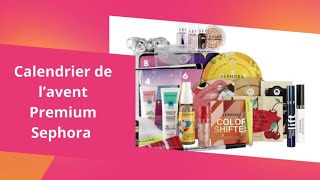 Calendrier de lavent Premium Sephora spoiler [upl. by Adnolohs769]