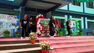 Performance dance by the students on Teachers Day at StPauls Higher Secondary School Marbisu❤❤❤❤ [upl. by Morissa]