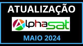 ALPHASAT ATUALIZAÇÃO 2024 DICAS DE TRAVAMENTO [upl. by Dianne]