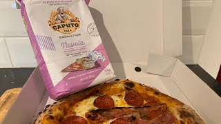 Caputo Nuvola Flour  Biga Pizza Recipe  70 Hydration Pizza Dough Recipe  Gozney Roccbox  100 [upl. by Kessiah]