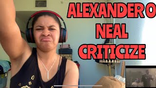 ALEXANDER O NEAL “ CRITICIZE “ REACTION [upl. by Epstein780]