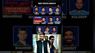 Best South Asia Playing X1 ☠️ 🥶 shorts viralvideo trending cricket indvspak viratkohli mahi [upl. by Johnna]