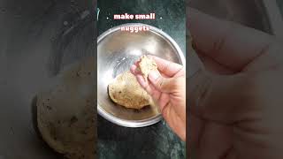 Monday to Saturday tiffin recipes ideas day 17 chicken nuggets  easy to make tiffinrecipe [upl. by Nylirehc]