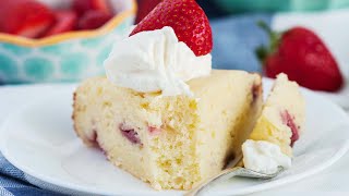 Strawberry Ricotta Cake Recipe [upl. by Harberd631]