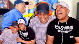 REACTING TO SKITS WITH MY DAD WITH MY DAD HILARIOUS [upl. by Chan]