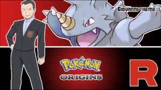 Pokémon The Origins Recreation  Giovanni Theme HQ [upl. by Aimar870]