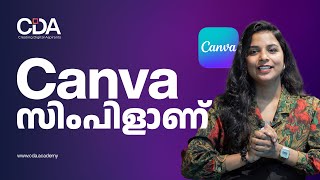 How to Make a Poster in Canva Malayalam StepbyStep Poster Design Tutorial Malayalam  CDA Academy [upl. by Coplin374]