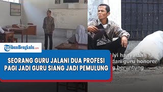 Cerita Pilu Guru Honorer di Sukabumi Pulang Mengajar di Sekolah Alvi Noviardi Jadi Pemulung [upl. by Liauqram141]