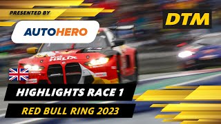 DTM Red Bull Ring Highlights presented by Autohero  DTM 2023 [upl. by Eehc620]