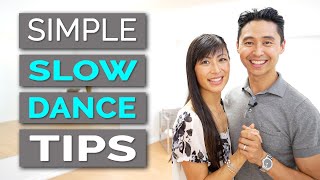 Slow Dance Tips How to Dance with a Partner [upl. by Julide334]