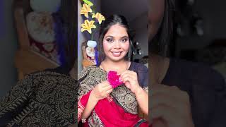 Best Saree Hairstyle 🌹 I Sotabdhi World  Easy Hairstyle [upl. by Anahahs]