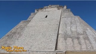 Uxmal Pyramid of the Magician amp Maya Ruins Mexico  Mystic Places [upl. by Haeli]