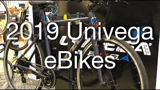 2019 Univega Electric Bikes  Electric Bike Report [upl. by Emlen]