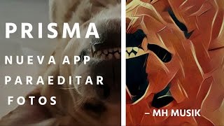 Impresionante quotPRISMAquot Nueva App Para Editar fotos en Android y Iphone NUEVO 2016 [upl. by Dwyer]