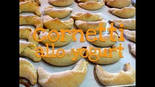 CORNETTI ALLO YOGURT quotZEROquot FATTI IN CASA DA BENEDETTA  senza zucchero senza burro senza uova [upl. by Villiers]