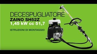 SUPHERBA Decespugliatore Zaino SH52Z [upl. by Crofoot610]