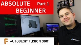 Fusion 360 Tutorial for Absolute Beginners— Part 1 [upl. by Nahtaneoj303]