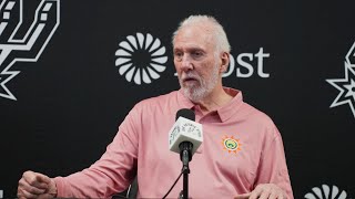 202324 San Antonio Spurs Season  Gregg Popovich PostGame Interview 11172023 [upl. by Yerfej]