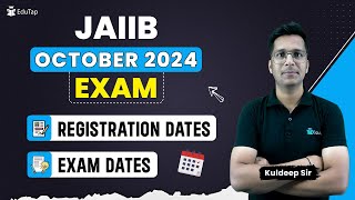 JAIIB Exam Registration Process 2024  JAIIB Oct 2024 Exam Date  IIBF JAIIB Exam Apply Online [upl. by Ytomit]