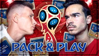 FIFA 18 WM 2018 PANINI PACK AND PLAY vs FeelFIFA Erne 😱🔥 [upl. by Ateval]