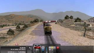 cajon pass train derailment on rw2 [upl. by Nitsyrk]