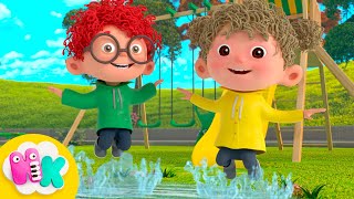 We love jumping in puddles 💦  Songs for Kids  HeyKids Nursery Rhymes [upl. by Tihom]