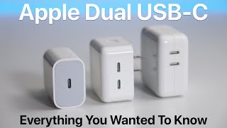 Apples 35W Dual USBC AC Adapters  Everything You Wanted To Know [upl. by Salba645]