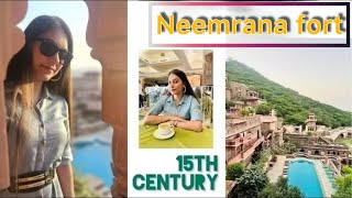 weekend trip in neemrana Fort palace Day 1 [upl. by Shaia]