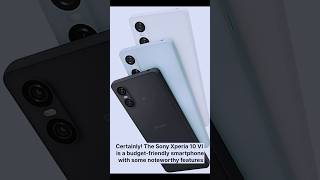 Sony Xperia 10 VI Debut shorts sonyphone sonyxperia [upl. by Dody127]