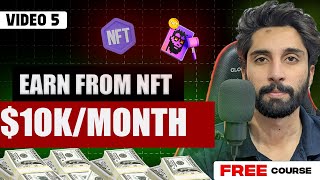 Passive income from NFTs complete details  NFT FREE course 2024 passiveincome nfts [upl. by Elgar]