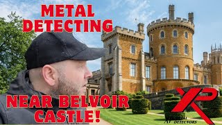 Metal Detecting Near Belvoir Castle England UK [upl. by Anaz571]