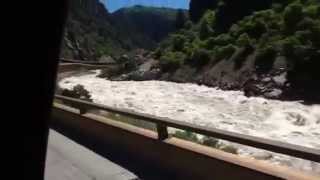 Colorado River Rapids and High Waer [upl. by Anwaf]