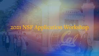 2021 NSF Application Workshop [upl. by Adnilem]