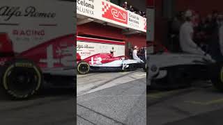 🏁ALFA ROMEO RACING C38 UNVEILING amp FIRST LAP 02🏁 [upl. by Alinoel256]