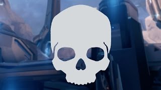 Halo 5 Tough Luck Skull  Mission 15 Guardians [upl. by Hansen]