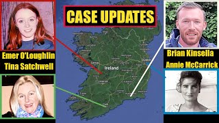 CASE UPDATES ANNIE McCARRICK  TINA SATCHWELL  BRIAN KINSELLA  EMER OLOUGHLIN  Radio Espial E45 [upl. by Airbmat458]