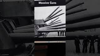 Massive Guns HMSRodney royalnavy britishmilitary britishnavy [upl. by Cordelie]